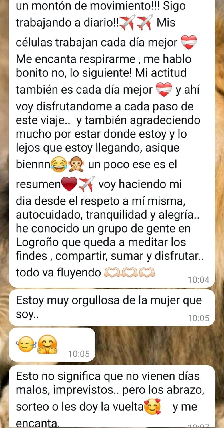 Testimonio de mujer transformada por I’M Alquimia y el método I’M®